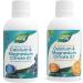 Nature's Way Calcium and Magnesium Citrate 2:1 - Liquid Supplement with Vitamin K2 and Collagen & Calcium and Magnesium Citrate 2:1 - Liquid Supplement with Vitamin D3 Vitamin K2 and Collagen