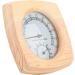 Buy Thermo Hygrometer Wooden Infrared Thermometer | Sauna Room Digital Temperature & Humidity Gauge - International Shipping - Buy Online on GoSupps.com