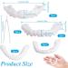 Wttfc 2 Pairs Dentures Temporary Denture Cosmetic Denture Temporary Dentures for Upper and Lower Jaw for Men and Women with Box - Buy Online on GoSupps.com