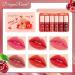 Buy 6 Colors Korean Lip Tint Stain Set | Matte Velvet Moisturizing Lip Gloss & Cheek Tint | Long-Lasting High Pigment Liquid Lipstick | International Shipping Available - Buy Online on GoSupps.com