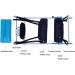 Buy Lumbar Vertebrae Stretcher | Back Traction Device with Inflatable Pillow for Home & Clinic - 108 x 52 cm - Buy Online on GoSupps.com