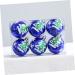 Cabilock 18 Pcs Christmas Decor Lob Christmas Baubles Decorative Christmas Hanging Ornament Balls Boxed Pack - Buy Online on GoSupps.com