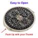 Antique Alive Mother of Pearl Crane Double Compact Magnifying Purse Mirror - Buy Online on GoSupps.com