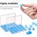 Swimming Ear Plugs - Waterproof Ear Plugs | 12PCS Soft Earplugs for Sleep | Noise-Canceling Reusable Earplugs | Silicone Ear Plugs for Sleeping and Swimming | Comfortable Protection - Buy Online on GoSupps.com