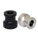 Evaty Men's Safety Razor Stand - Aluminum Alloy Desk Holder for Shaving Razor & Toothbrush - Black - Buy Online on GoSupps.com