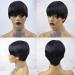 Brazilian Virgin Short Pixie Cut Wig for Black Women - 100% Human Hair - 1B Color - Buy Online on GoSupps.com