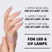 EMI Salon Effect Ash Blush HEMA free gel polish long-lasting color home use UV/LED/CCFL lamp 9 ml - Buy Online on GoSupps.com