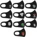 Riou 10 Pcs Kids Washable Reusable Cotton Masks - Breathable Dustproof Neck Gaiters for Boys & Girls - Buy Online on GoSupps.com