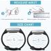Wepro Waterproof Bands 3-Pack for Fitbit Charge 4/3/3 SE, Small & Large, Plum/Black/Blue - Women Men - Buy Online on GoSupps.com