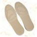 Healifty 1 Pair Shoe Inserts for Height - Beige Lip Gloss Invisible Shoe Lifts - Size 10 - Buy Online on GoSupps.com