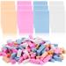 480 Pieces Makeup Wedges Sponges Cosmetic Sponge Wedges Triangle Makeup Sponges for Foundation Mini Applicator Wedges Latex Sponges Make up Tools Accessories Powder Liquid Makeup Eye Shadow 4 Colors