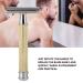 Buy Gold-Coloured Metal Household Men's Razor | Premium Quality Shaving Tool - International Shipping Available - Buy Online on GoSupps.com