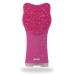 Vraiko Mia Facial cleaning brush waterproof rechargeable facial cleaning brush with soft silicone and adjustable sound vibration for deep cleaning and gentle peeling (pink)