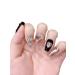 Handmade Wearing Armor Dark Pink Sweet Cool Style Nail Patch Water Diamond(Short S)