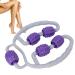 Foam roller muscle roller trigger point roller massager handheld foam roller deep massager for arms legs calves