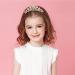ANBALA Small Tiara Crown 3 Pack - Princess Crystal Mini Tiara Set for Girls - Gold Hair Accessories for Styling & Decoration - Buy Online on GoSupps.com