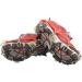 Kids Anti-Slip Crampons with Stainless Steel Chain and Carry Bag - 11 Teeth Ice Claws for Children by YOUFINE - Buy Online on GoSupps.com
