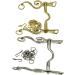 Kandare Spanish Baroque Portuguese Show - 12.5 to 16.5 | Gold & Silver Colors | Includes Chin Chain (13.5 Silver) - International Shipping Available - Buy Online on GoSupps.com