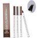 Mipcase 12 Pcs Brow Pencil Eyebrow Pen Eyebrow Makeup Tool Liquid Eyebrow Powder 1 count (Pack of 1) As Shownx3pcs - Buy Online on GoSupps.com