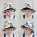 XYIYI Kids Bucket Hat - Adjustable Sun Hat for Boys Girls 2-4 Years | Yellow Excavator Design - Buy Online on GoSupps.com