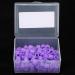100 Silicone Color Coding Rings for Dental Tools - Lightweight Accessories for Orthodontic & Dental Use (Purple Violet) - Buy Online on GoSupps.com