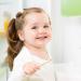 Bamboo Kids Toothbrush Set with Fluoride-Free Baby Toothpaste - Safe for Infants & Toddlers | Vitamin C Enriched | BPA-Free & Biodegradable | Ages 6-12 Months | 1 Toothbrush + 1 Toothpaste - Buy Online on GoSupps.com