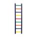 Prevue Pet Products BPV01137 Carpenter Creations Hardwood Bird Ladder with 9 Rungs, 18-Inch, Colors Vary