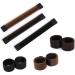 3-Piece Hair Bun Maker Set - Easy Snap Roll Nets for Women & Kids - French Twist Styling Tool - Brown - Buy Online on GoSupps.com