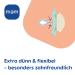 MAM SUPREME Night Pacifiers 0-6 Months Set - Bright Baby Pacifiers for Healthy Dental Development Skin Irritation Prevention + Case - Bear & Hippopotamus Design - Buy Online on GoSupps.com
