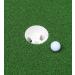 Golf Hole Putting Cup Set - USGA Regulation Conforming | 2 ABS Ivory White Cups | 4 Diameter x 4 Depth | Ideal for Practice Putting Green - Buy Online on GoSupps.com