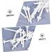 Minkissy 150 Pcs Nose Hair Wax Pencil Sticks - Efficient Hair Removal Kit for Ladies | Plastic Cleaning Spatula for Nostrils - Buy Online on GoSupps.com