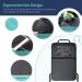 Termichy Backrest Protection for Car Waterproof Kick-Mat Children Car Organizer with Large Storage Bag (Black 1 Piece) - Buy Online on GoSupps.com