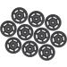 10Pcs Set 95MM Nylon Bea Pulley Wheel Replacement for Gym Fitness Equipment Smooth Performance - Buy Online on GoSupps.com