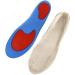 NOLITOY Sports Shoe Inserts - Soft Fleece Insoles for Plantar Support Comfort & Shock Absorption | Ideal for Casual Dress & Walking Boots - White Full Pad Size M - Buy Online on GoSupps.com
