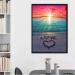Sunset Love 5D Diamond Painting Kit | Beach Theme | Full Drill Crystal Rhinestone Picture Craft | Home Wall Decor Gift | 12x16in - Buy Online on GoSupps.com
