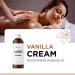Tranquil Vanilla Body Massage Oil with Sweet Almond Oil - Relaxing Therapy with Jojoba & Coconut Oil - Buy Online on GoSupps.com