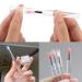 Buy 3pcs Multicolor Silicone Lip Brush Set | Reusable Makeup Applicator with Transparent Handles | Portable Beauty Tool for Lips & Eyes - International Shipping Available - Buy Online on GoSupps.com