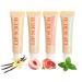 Kit exfoliant pour les l vres exfoliant et cr me hydratante | Exfoliant l vres hydratant 4 x exfoliant pour les l vres kit de gommage l vres cr me hydratante pour les l vres remplissage des