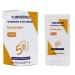 Mineral Sunscreen Stick SPF 50+ Water-Resistant Titanium Dioxide Broad Spectrum UVA/UVB Protection Oxybenzone Free for Adults Face Body with Natural Extracts Hands-Free Application 0.52oz