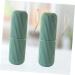 IWOWHERO Travel Toothpaste Brush Container - 2 Piece Tooth Cleaning Organizer | Green | 5.5x5.5x19cm - Perfect for International Shipping - Buy Online on GoSupps.com