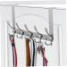 Over Door Hanger Wall Hooks for Coats Stainless Steel Hangers Over The Door Hanger Organizer Over The Door Towel Rack Over The Door Hook Rack Coat Hook Clothes Coats Organize Hook - Buy Online on GoSupps.com