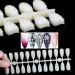 120pcs Oval Shape Stiletto Fake Nail Tips for Practice Hand Display - Natural - Buy Online on GoSupps.com