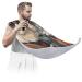 Cool Cat Beard Bib Apron Beard Hair Catcher for Men Shaving Fathers Day Anniversary Christmas Gifts for Dad Husband Beard Bib with 2 Suction Cups