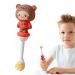 Hand toothbrush for children - cute styling toothbrush for toddlers - safe and harmless toddler toothbrush for children aged 1 6 years boys and girls Hmltd Braunb r
