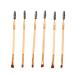 FRCOLOR 6pcs Eyebrow Brush Mascara Brush Eye Powder Brush Angled Eyebrow Brush Double Sided Makeup Eye Brow Brush Eyebrow Powder Kit Spoolie Eyebrow Powder Brush Miss Eyes