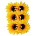 Buy Sunflower Hair Clips for Women & Girls - 6 Piece Set 3.9 cm Hairpins for Party Beach & Wedding Accessories - Buy Online on GoSupps.com