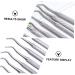 SOESFOUFU 1 Set Manicure tools cuticle shaper cuticle spoon reverse tweezers for craft cuticle remover cuticle stick cuticle trimmer pusher manicure precision pedicure nail Stainless steel - Buy Online on GoSupps.com
