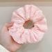 Eye Catching Lace Scrunchies for Women Large Elastic Hair Scrunchy Ponytail Holder Perfect for Everyday Use Pink - Buy Online on GoSupps.com