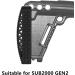 Pridefend Recoil Pad - Non-Slip Butt Pad for SUB-2000G2 Rifle - Recoil Reducing Pad for SUB2000G2 Accessories - Buy Online on GoSupps.com
