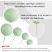 Astaron 32-piece Cake Topper Set - Mini Balloons for Weddings Baby Showers & Birthdays - Pink & Green Tortendeko Balls - Buy Online on GoSupps.com